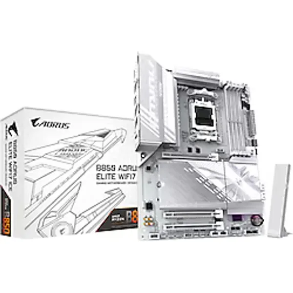 Gigabyte B850 Aorus Elite WIFI7 Ice AMD AM5 DDR5 ATX Anakart