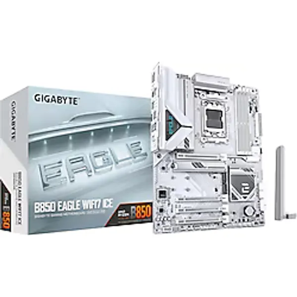 Gigabyte B850 Eagle WIFI7 Ice AMD AM5 DDR5 ATX Anakart