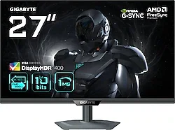 Gigabyte G27U 27" 1 ms 4K 160 Hz - Full HD 320 Hz Pivot IPS Oyuncu Monitörü
