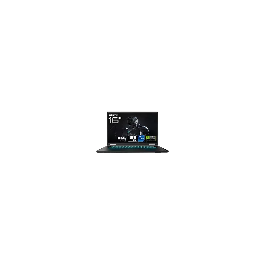 GIGABYTE GAMING A16 CWH Gaming Notebook, 16 inç 165Hz FullHD 16:10 Ekran, Intel Core i7-13620H, NVIDIA GeForce RTX 5070, 16 GB DDR5 RAM, 1TB SSD, Dolby Atmos, Free DOS, CWHI3TR894SD