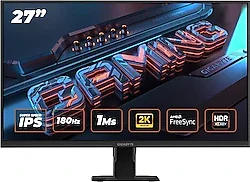 Gigabyte GS27QA 27" 1 ms 2K IPS 180 Hz Oyuncu Monitörü