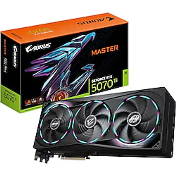Gigabyte RTX 5070 TI Aorus Master 16G GV-N507TAORUS M-16GD 256 Bit GDDR7 16 GB Ekran Kartı