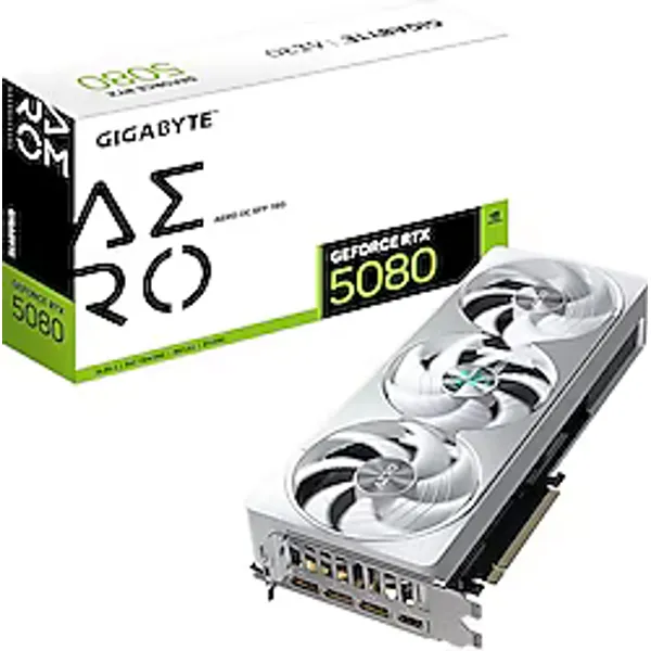 Gigabyte RTX 5080 Aero OC SFF 16G GV-N5080AERO OC-16GD 256 Bit GDDR7 16 GB Ekran Kartı