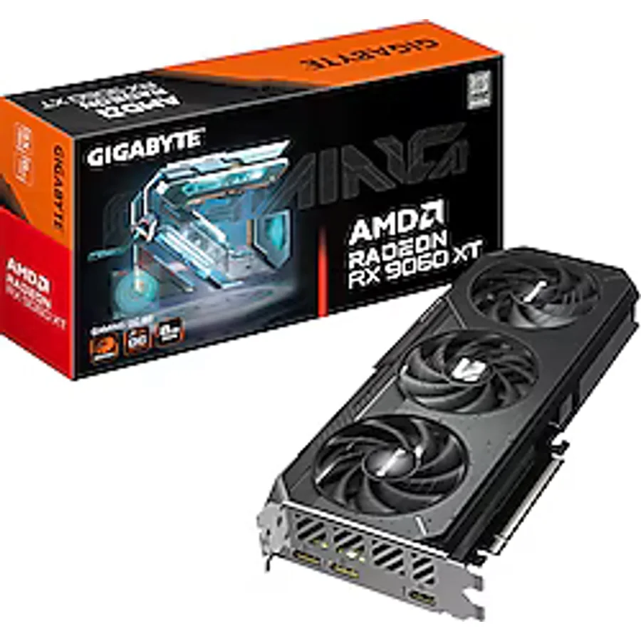 Gigabyte RX 9060 XT Gaming OC 8G GV-R9060XTGAMING OC-8GD 128 Bit GDDR6 8 GB Ekran Kartı