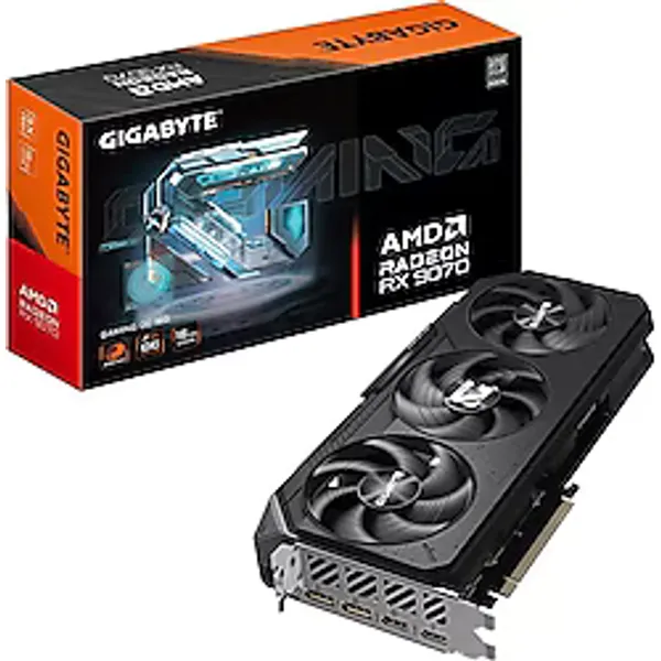 Gigabyte RX 9070 Gaming OC 16G GV-R9070GAMING OC-16GD 256 Bit GDDR6 16 GB Ekran Kartı