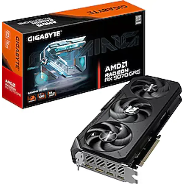 Gigabyte RX 9070 GRE Gaming OC 12G GV-R907GREGAMING OC-12GD 192 Bit GDDR6 12 GB Ekran Kartı