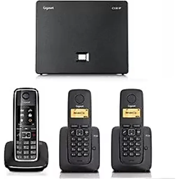 Gigaset Analog & Ip 3 Dahili Telsiz Kablosuz Telefon Santrali C550