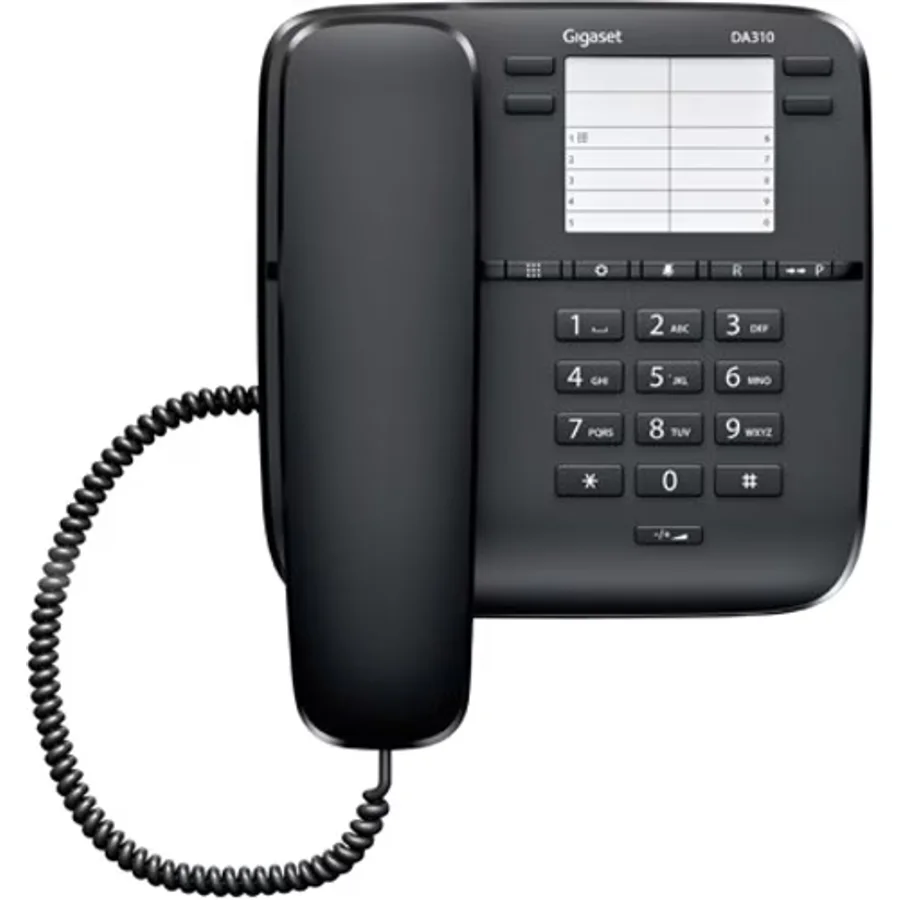 Gigaset DA310 Siyah Masaüstü Telefon