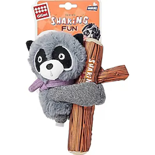 Gigwi Sesli Peluş Rakun Köpek Oyuncağı