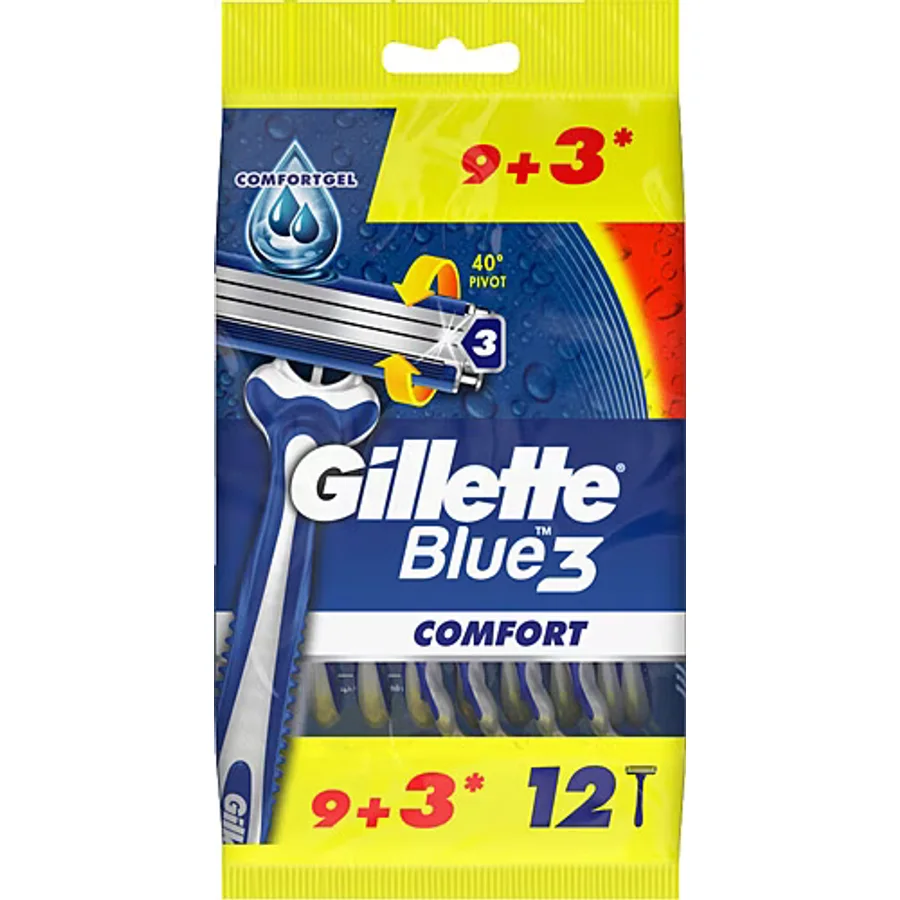 Gillette Blue 3 Comfort Kullan At 12'li Tıraş Bıçağı