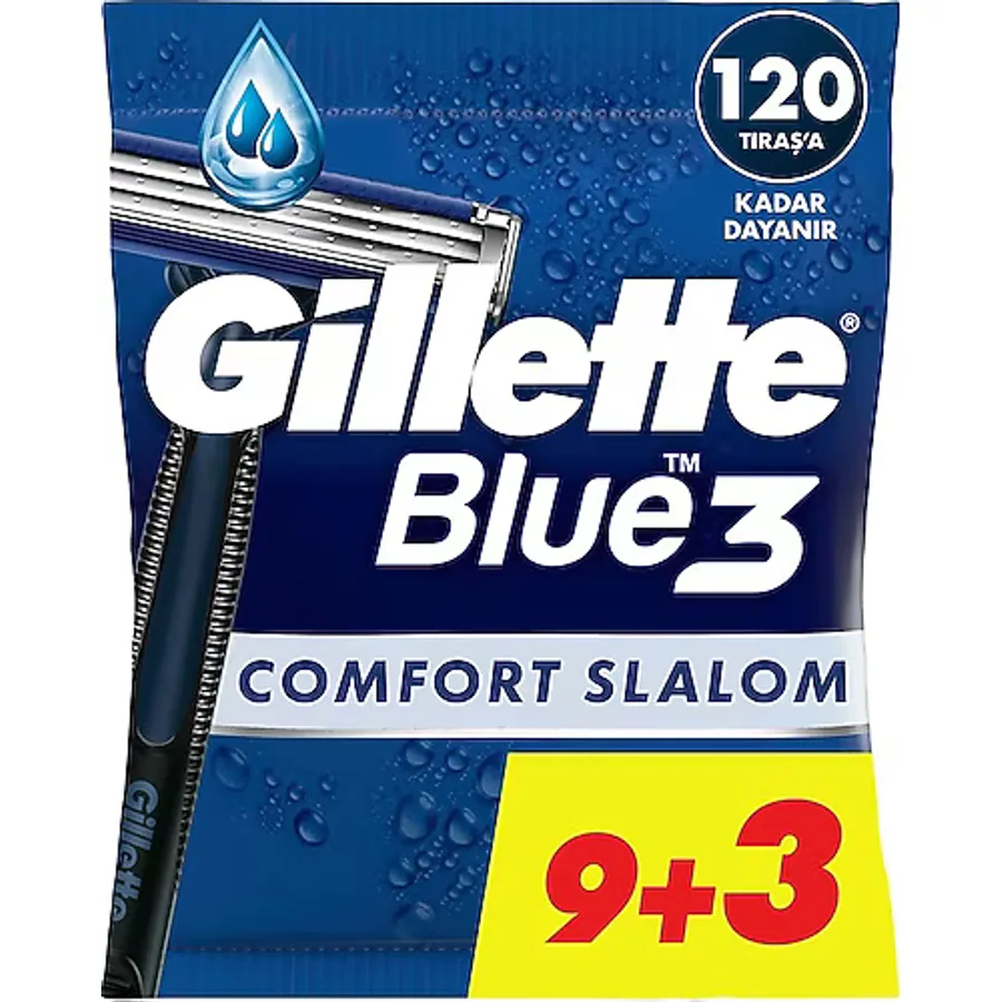 Gillette Blue 3 Comfort Slalom Kullan At 12'li Tıraş Bıçağı