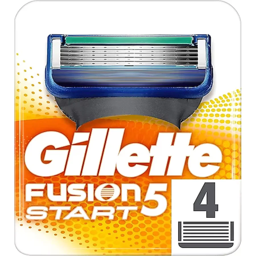 Gillette Fusion 5 Start 4'lü Yedek Tıraş Bıçağı