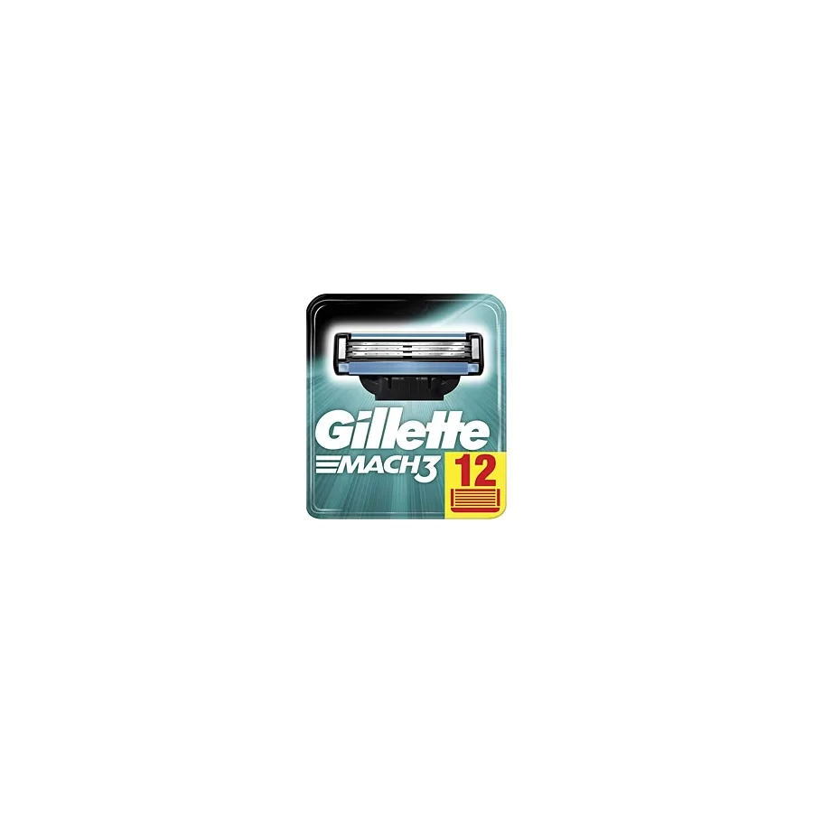 Gillette Mach3 12'li Yedek Tıraş Bıçağı