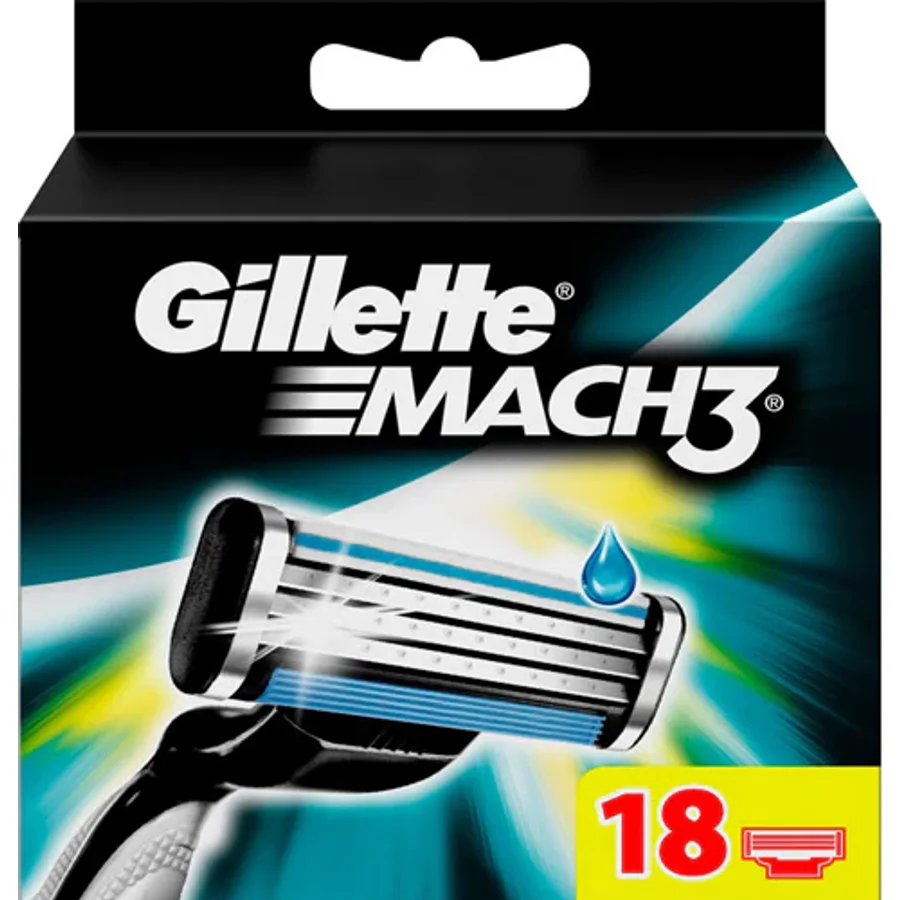 Gillette Mach3 18'li Yedek Tıraş Bıçağı