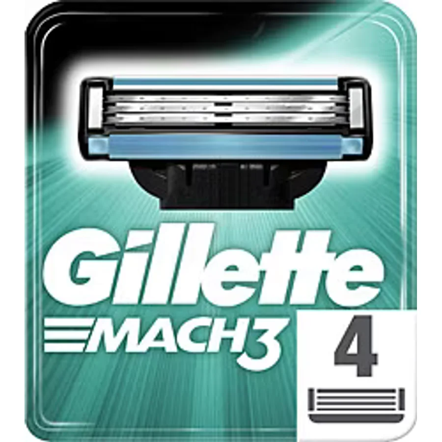 Gillette Mach3 4'lü Yedek Tıraş Bıçağı