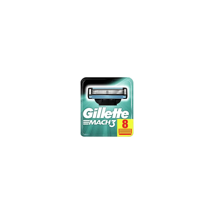 Gillette Mach3 8'li Yedek Tıraş Bıçağı