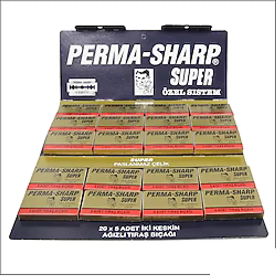 Gillette PermaSharp 5'li 20 Adet Jilet