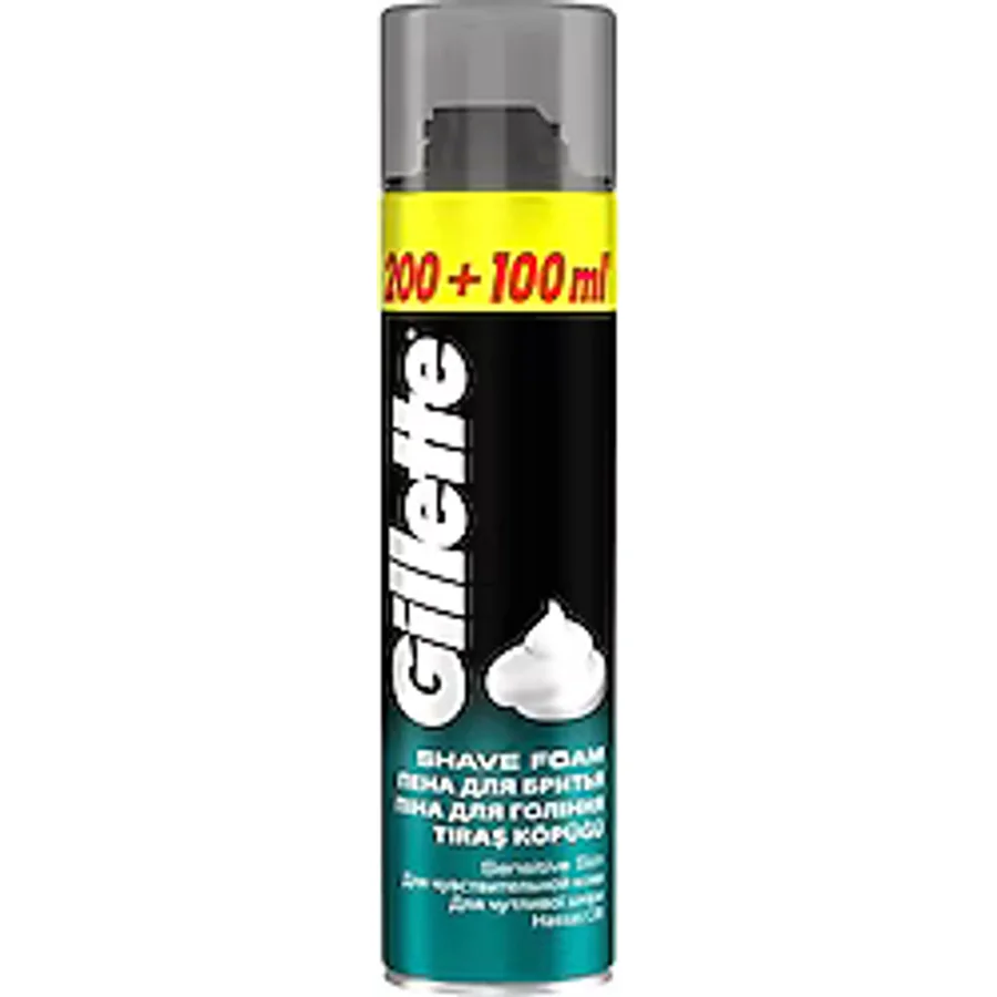 Gillette Sensitive 300 ml Tıraş Köpüğü