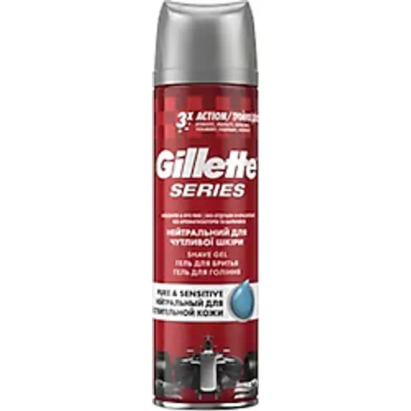 Gillette Series 3x Pure & Sensitive 200 ml Tıraş Jeli