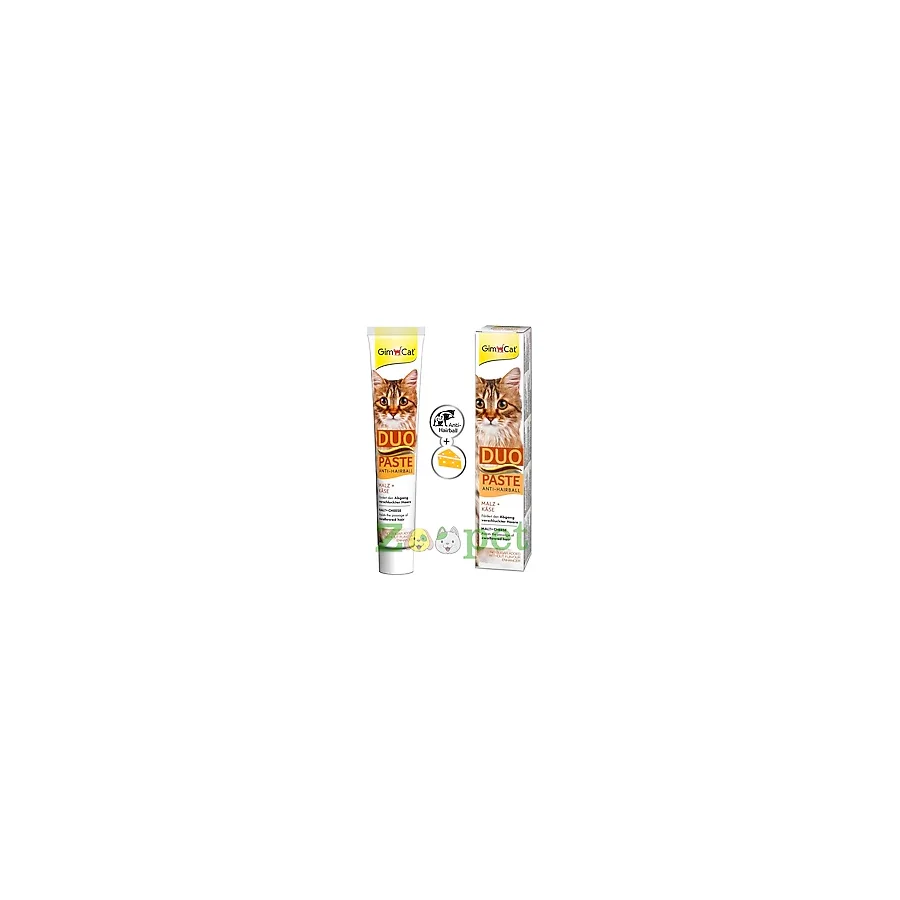 Gimcat Anti-Tüy Yumağı Duo Paste Kedi Vitamini+Malt 50Gr