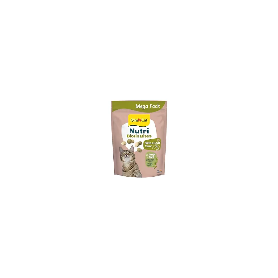 Gimcat Nutri Biyotinli ve Deniz Yosunlu 425 gr Kedi Ödül Maması