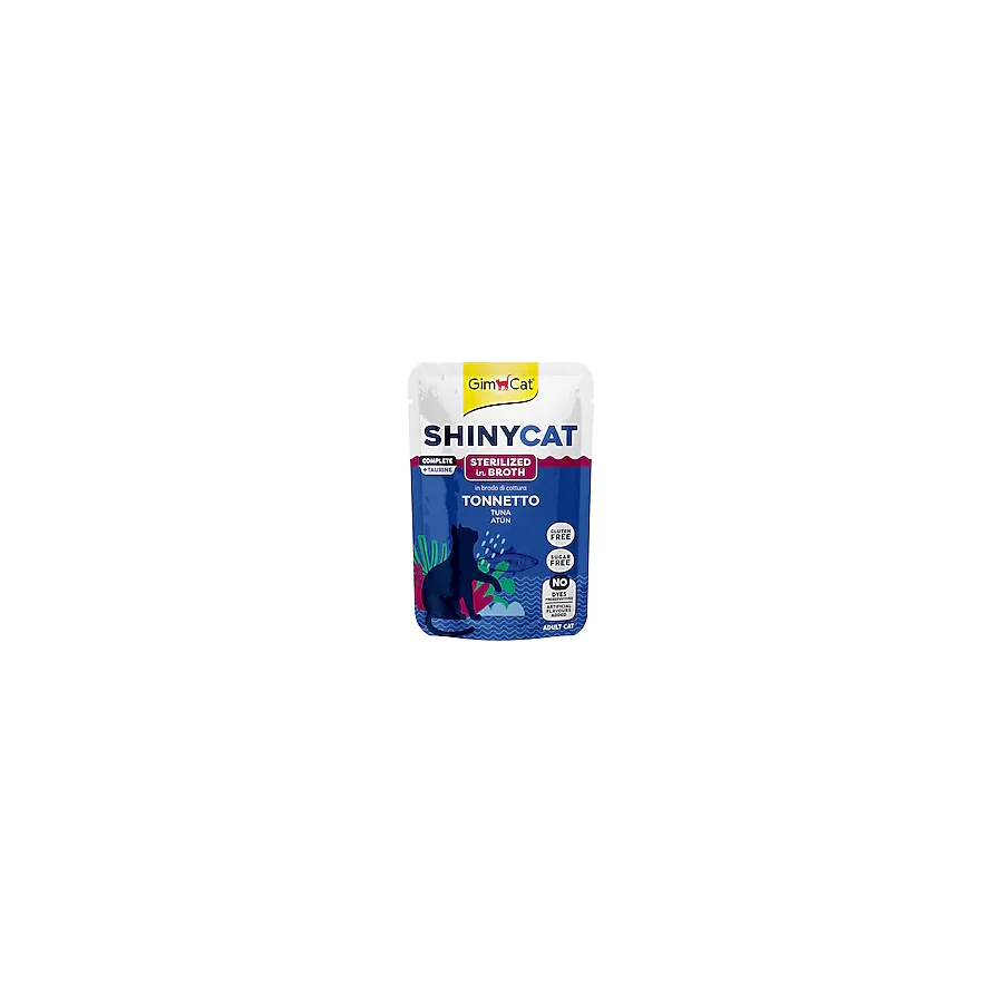 Gimcat Shinycat Ton Balıklı 70 gr Kısırlaştırılmış Kedi Yaş Maması
