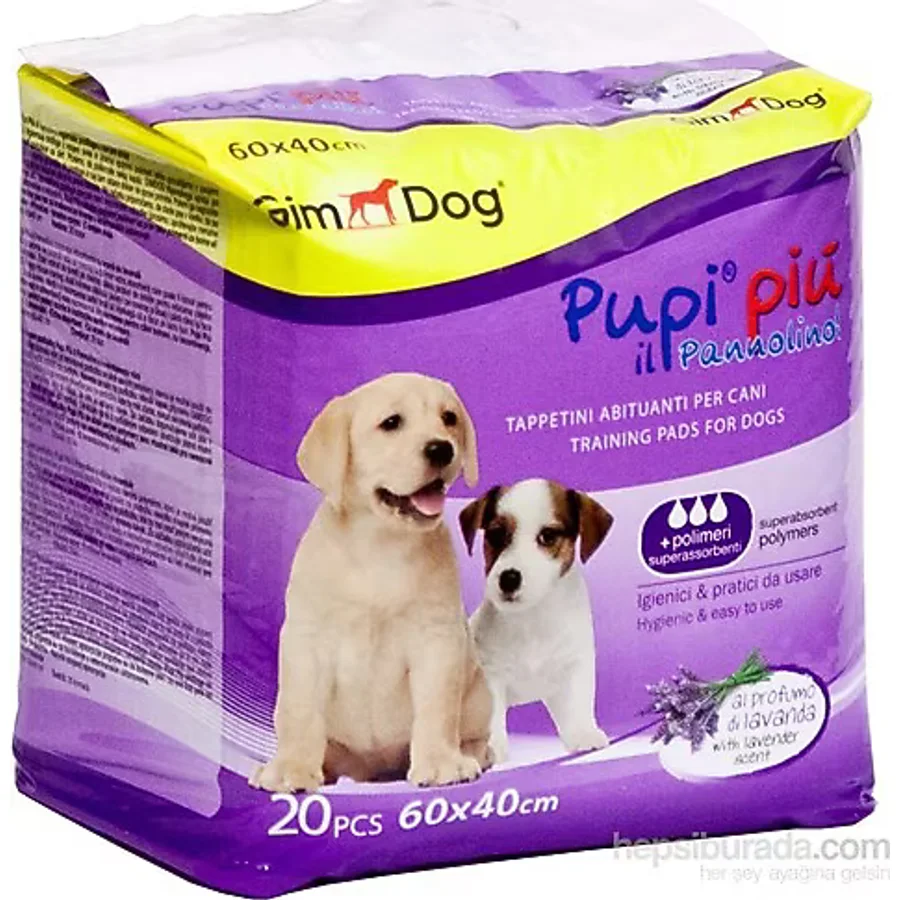 Gimdog Lavanta Kokulu 40x60 cm 20'li Tuvalet Eğitim Çiş Pedi
