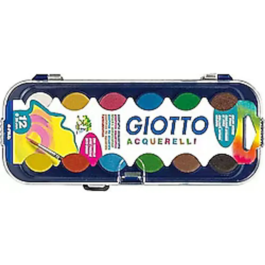 Giotto Acquerelli 30 mm 12'li Sulu Boya