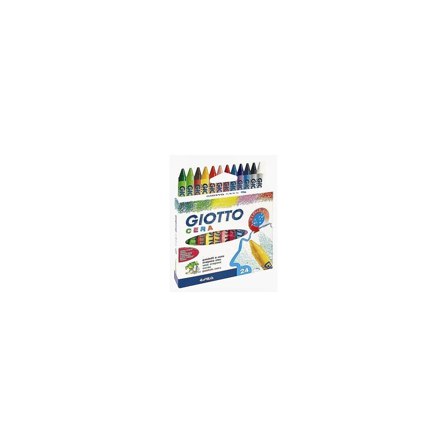 Giotto Cera Mum Boya Askılı Paket 24 Renk