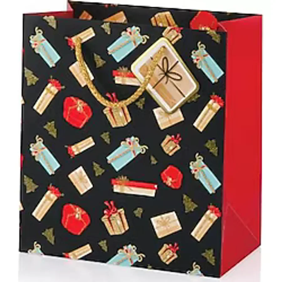 Gıpta Festa Karton Çanta Siyah