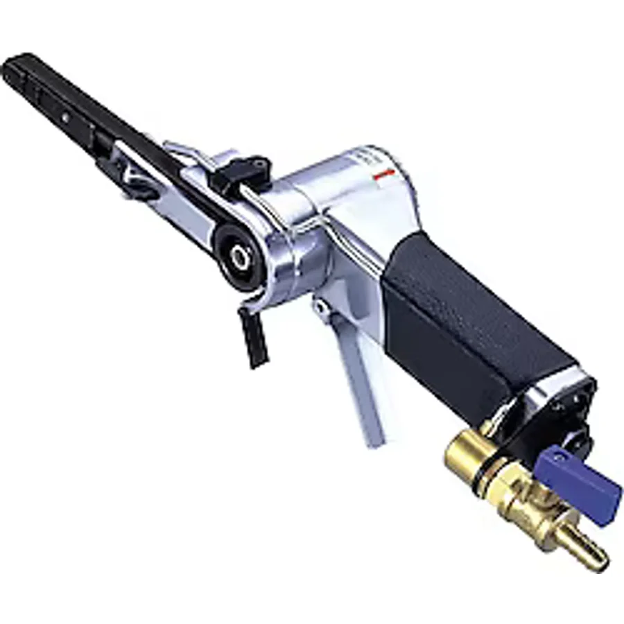 Gison GP-902W Havalı Sulu Bant Zımpara Makinesi