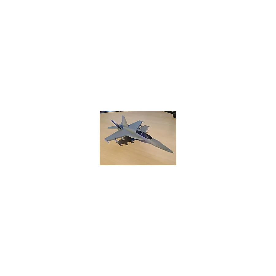 Git 3D F-18 Uçak Kit Card Maket Oyuncak