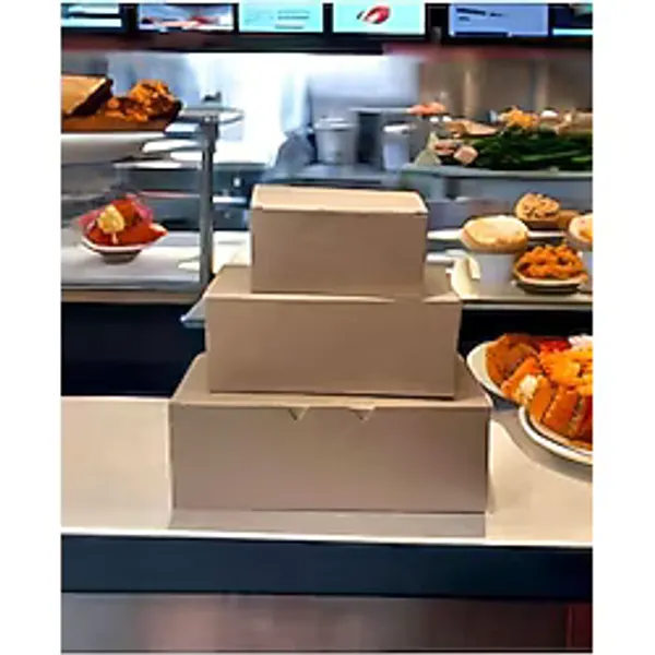 Gizpak Nugget Kutusu - Fast Food Kutusu - Paket Servis Kutusu Küçük Boy 12X8X6Cm 600 Adet