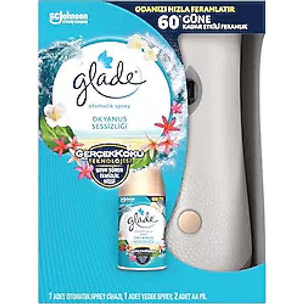 Glade Otomatik Sprey Cihazı & Yedek Okyanus Ferahlığı Sprey 269 mL