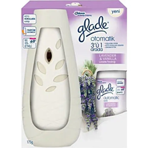 Glade Otomatik Sprey Sistem ve Yedek Lavanta Ferahlığı Oda Kokusu