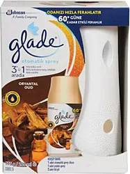 Glade Otomatik Sprey Sistem ve Yedek Oryantal Oud Oda Kokusu