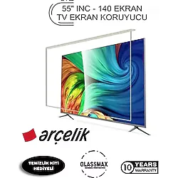 Glassmax Arçelik 55" Inç 140 Ekran Tv Ekran Koruyucu