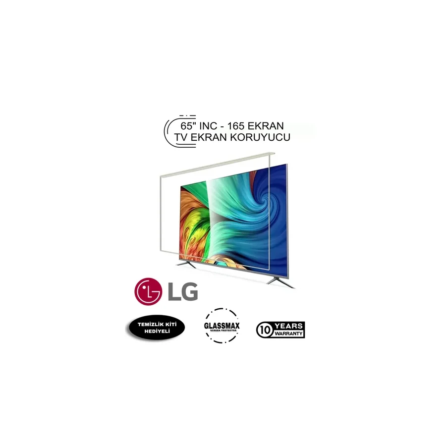 Glassmax Lg Oled65cx6la Uyumlu 65" Inç 165 Ekran Tv Ekran Koruyucu