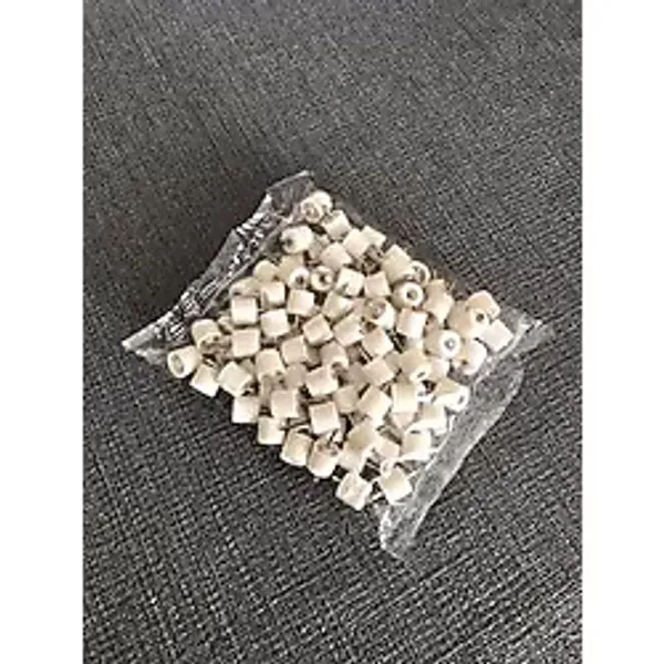 GLASWEN Çivili Raf Pimi Duvar Dolap Mobilya Pimi Sert Plastik Raf Tutucu Beyaz 100 Adet Tekli (1 Paket)