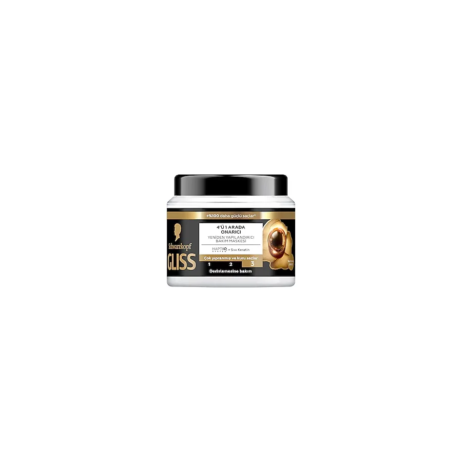 Gliss Ultimate Repair 4'ü 1 Arada Onarıcı & Yeniden Yapılandırıcı Saç Maskesi 400 ml