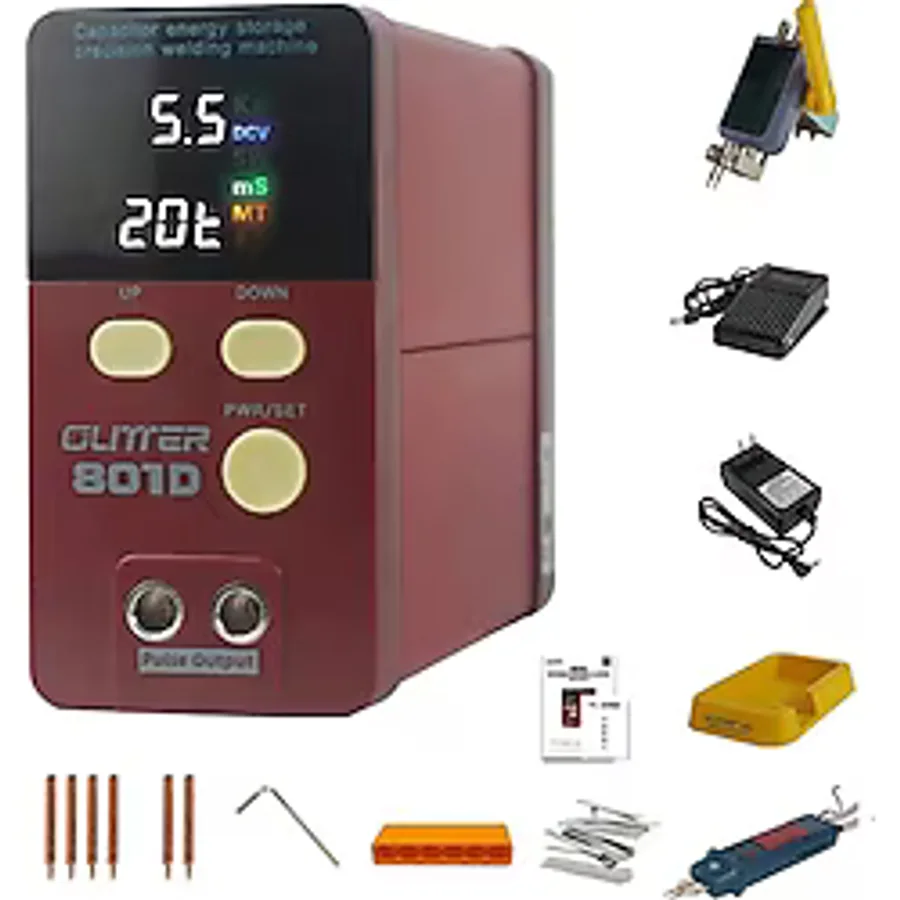 Glitter 801D Şarjlı Pil Punta Kaynak Makinesi