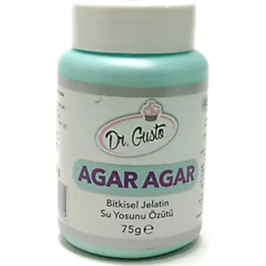 Global Dr Gusto Agar Agar Tozu- Bitkisel Jelatin (75 gr)