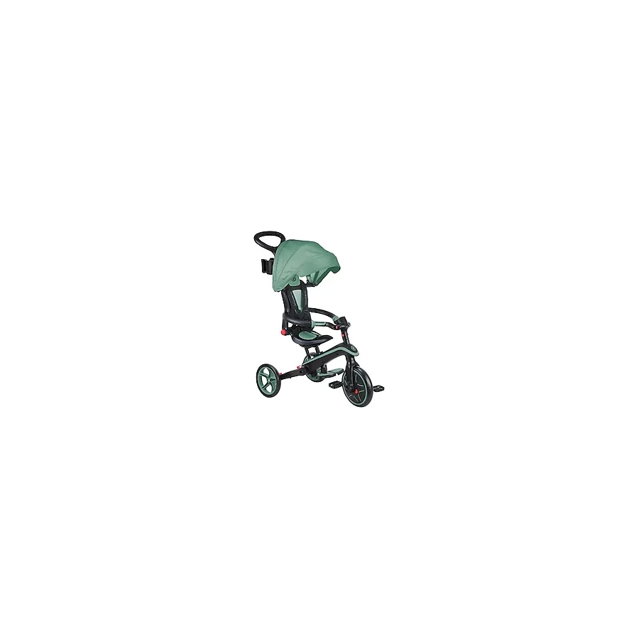 Globber Explorer 4 in 1 Zeytin Yeşili Katlanabilir Bebek Bisikleti