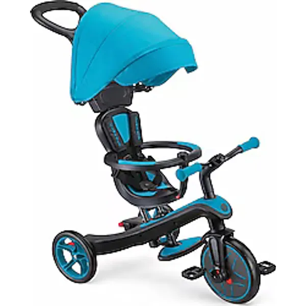 Globber Explorer Trike 4 in 1 Mavi Bebek Bisikleti