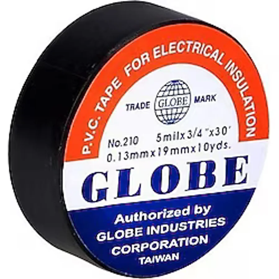 Globe İzole Bant 19Mm Siyah