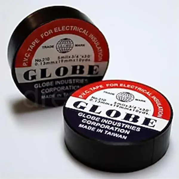 Globe Izole Bant Siyah 10 Lu Paket Pvc Elektrik Izolasyon Bandı - 1 Adet