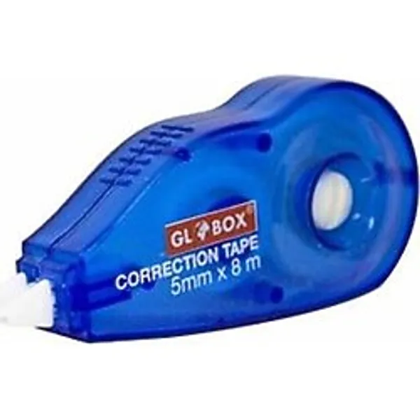 Globox En Iyi Kalite 6 Adet Şerit Daksil 5 Mm X 8 Metre Mükemmel Hata Kapatıcı Silici Örtücü