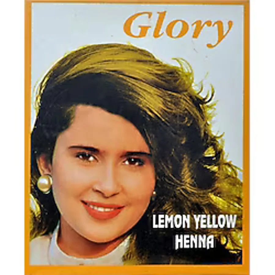 Glory Limon Sarı Hint Kınası (Lemon Yellow Henna) 10 Gr Paket