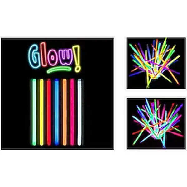 Glow Stick 20cm Fosforlu Kırılan Çubuk (10 Adet)