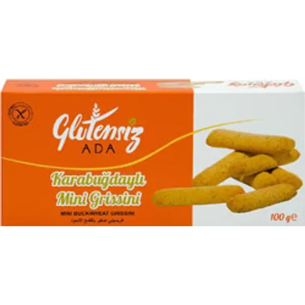 Glutensiz Ada 100 gr Karabuğdaylı Mini Grissini
